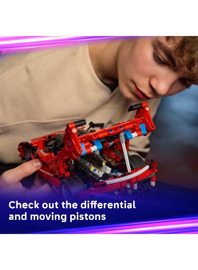 LEGO Technic Ferrari FXX K Model Race Car Toy for Kids 42212 (Age 10+, 897 Pieces) - Image 5