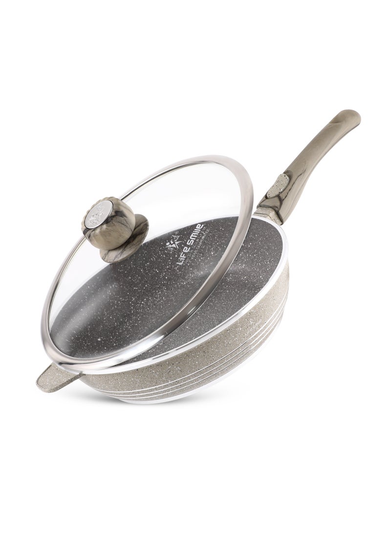 Detachable Handle Deep Fry Pan With Lid - Multi Layer Granite Fry Pan - Heat-Resistant Handle Hanging Loop - Microwave Safe - pzsku/Z66787EECBA8D13ED6D9FZ/45/_/1731302774/acded20b-7d4e-41d7-9b10-c4ead5ed6596