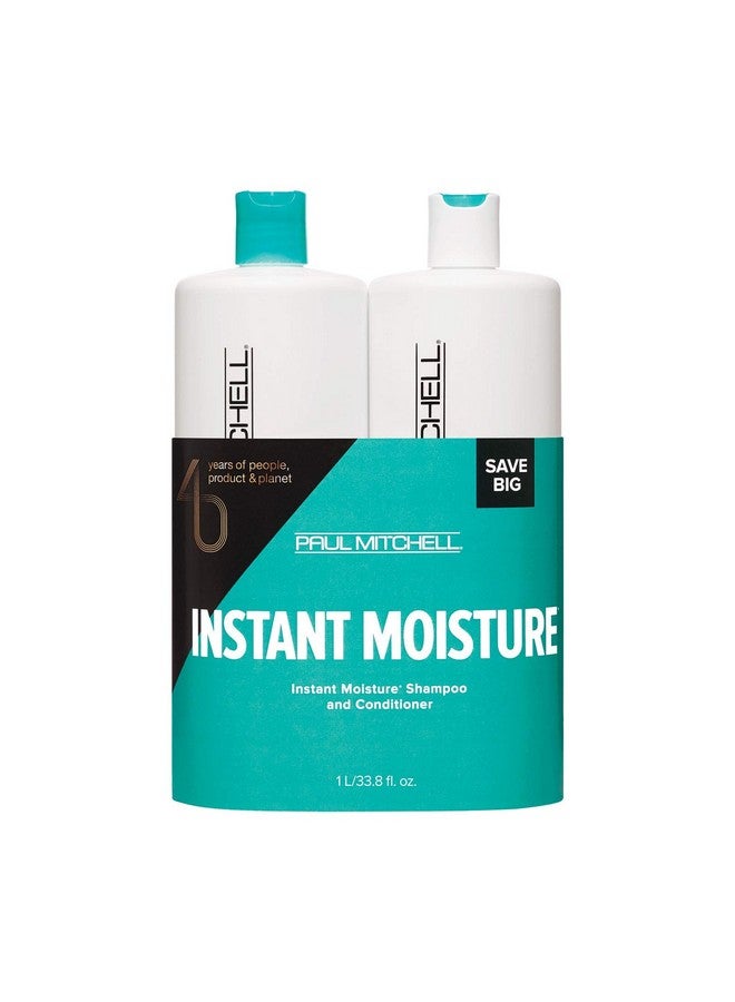Paul Mitchell Hydrate + Revive Instant Moisture Liter Duo 33.8 Fl Oz (Pack Of 2)