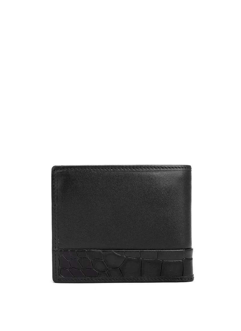 Da Milano  Genuine Leather Black Mens Wallet for Men | Best Price UAE