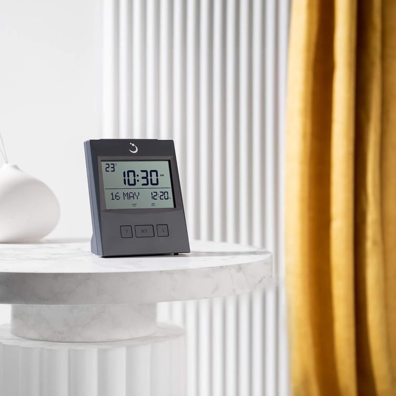 Digital Azan Table Clock - CS-13 Prayer Alarm Table Clock with Worldwide Prayer times and Multiple Azan Sounds - Image 2