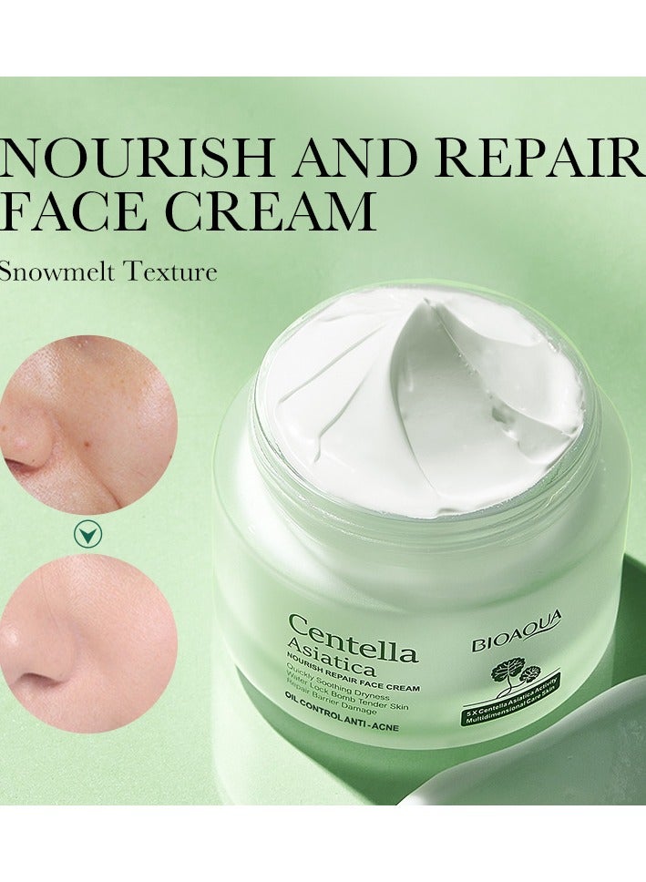 بيو أكوا كريم سنتيلا اسياتيكا المغذي لإصلاح الوجه 50 جم - Image 2