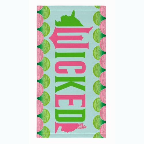 Franco Collectibles Wicked Super Soft Cotton BathPoolBeach Towel 60 in x 30 in Official Licensed Product By Franco - Image 1