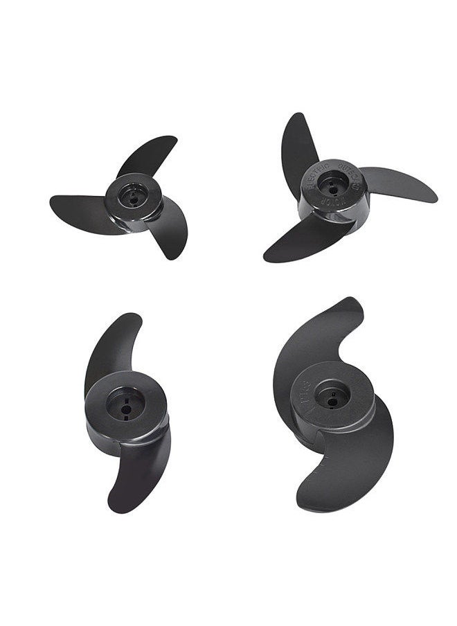 Generic - Electric Outboard Motor Propeller Boat Propeller Kit for Marine Boat 3-Bladed Size L - Image 1