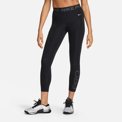 Nike Women's Pro Mid-Rise Graphic Leggings