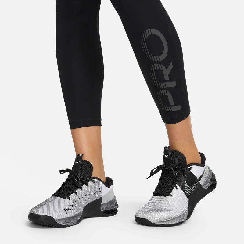 Nike Women's Pro Mid-Rise Graphic Leggings
