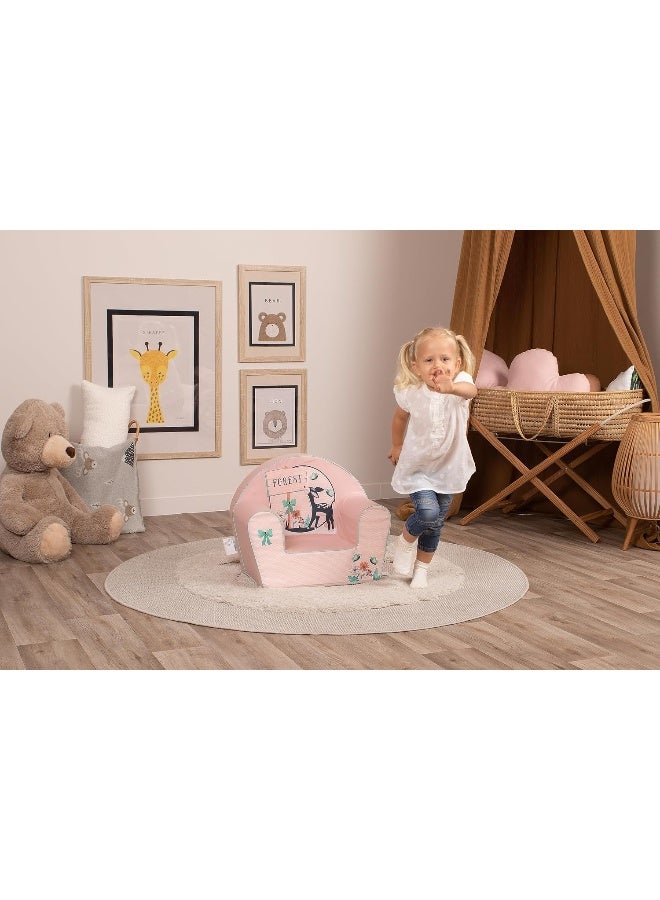 Delsit DT8-23001 Children's Chair with Foam Filling - Removable Cover for Kids - Image 2