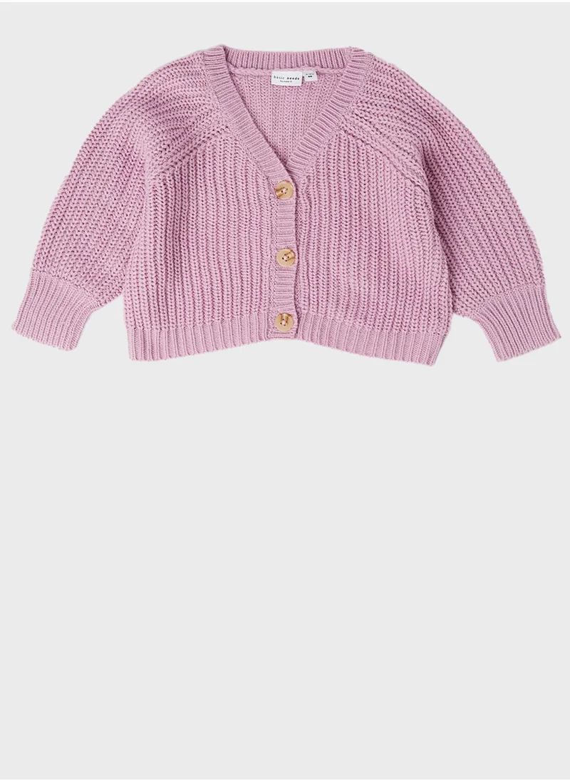 NAME IT Kids Raglan Sleeve Cardigan