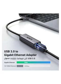 MOWSIL USB 3.0 Ethernet Adapter Aluminum USB to Network 1000Mbps Gigabit RJ45 LAN Internet Adapter Converter Compatible with MacBook iMac PC Switch Surface Pro Windows Mac OS/IOS Linux,  - Image 3