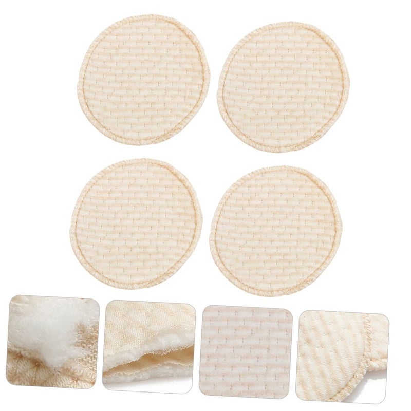 8 Pcs Washable Cotton Breastfeeding Nursing Pads Absorbent Breast Cushions for Nursing Moms Prevents Leaking - Image 5