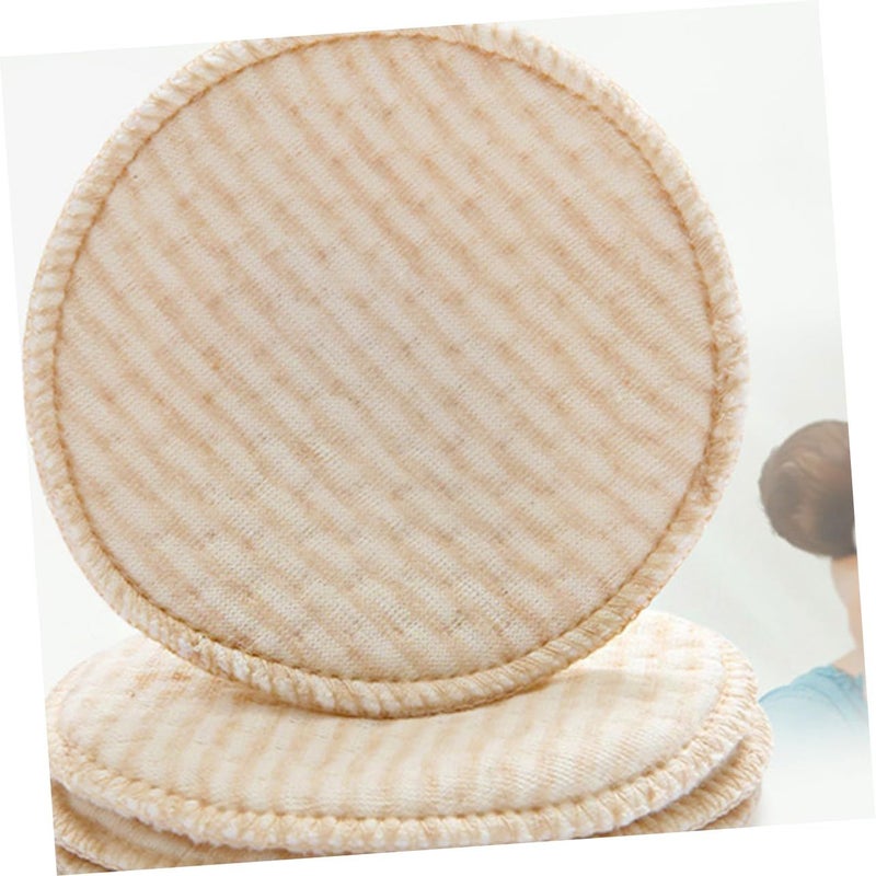 8 Pcs Washable Cotton Breastfeeding Nursing Pads Absorbent Breast Cushions for Nursing Moms Prevents Leaking - Image 3