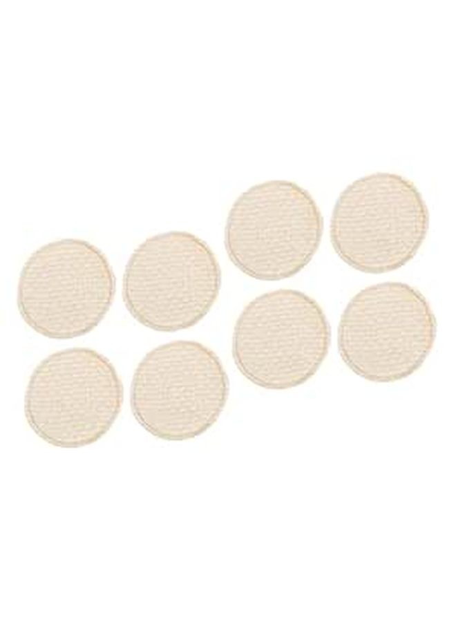 8 Pcs Washable Cotton Breastfeeding Nursing Pads Absorbent Breast Cushions for Nursing Moms Prevents Leaking - Image 1