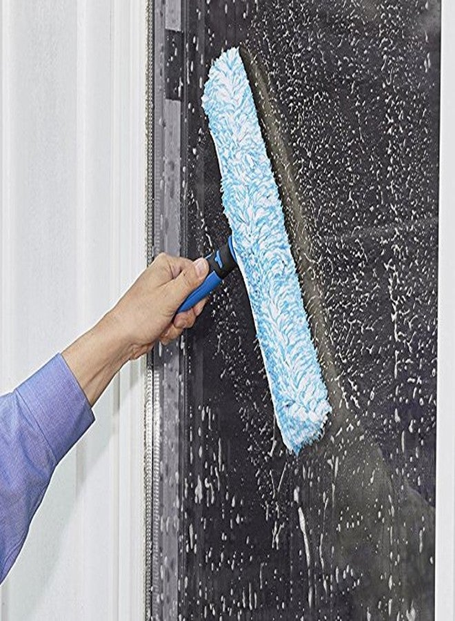Unger Professional 18” Window Cleaner Scrubber Refill Sleeve, Gently Cleans Glass Surfaces, Washing and Cleaning Supplies with Extra Scrubbing Power, Reusable Sleeve - Image 2