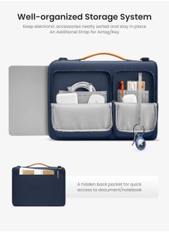 Tomtoc Defender-A42 Laptop Shoulder Bag for 14-inch MacBook Pro M3/M2/M1 Pro/Max 2023-2021, 13.5-14.4 Surface Laptop Studio/5/4/3, Surface Book 3/2/1, 360 Protective Case Fit Asus VivoBook/ZenBook 14  - Image 3