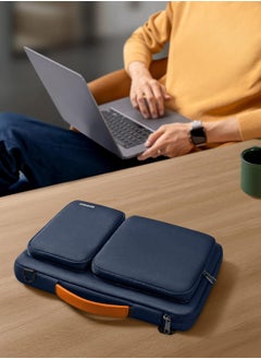 Tomtoc Defender-A42 Laptop Shoulder Bag for 14-inch MacBook Pro M3/M2/M1 Pro/Max 2023-2021, 13.5-14.4 Surface Laptop Studio/5/4/3, Surface Book 3/2/1, 360 Protective Case Fit Asus VivoBook/ZenBook 14  - Image 4