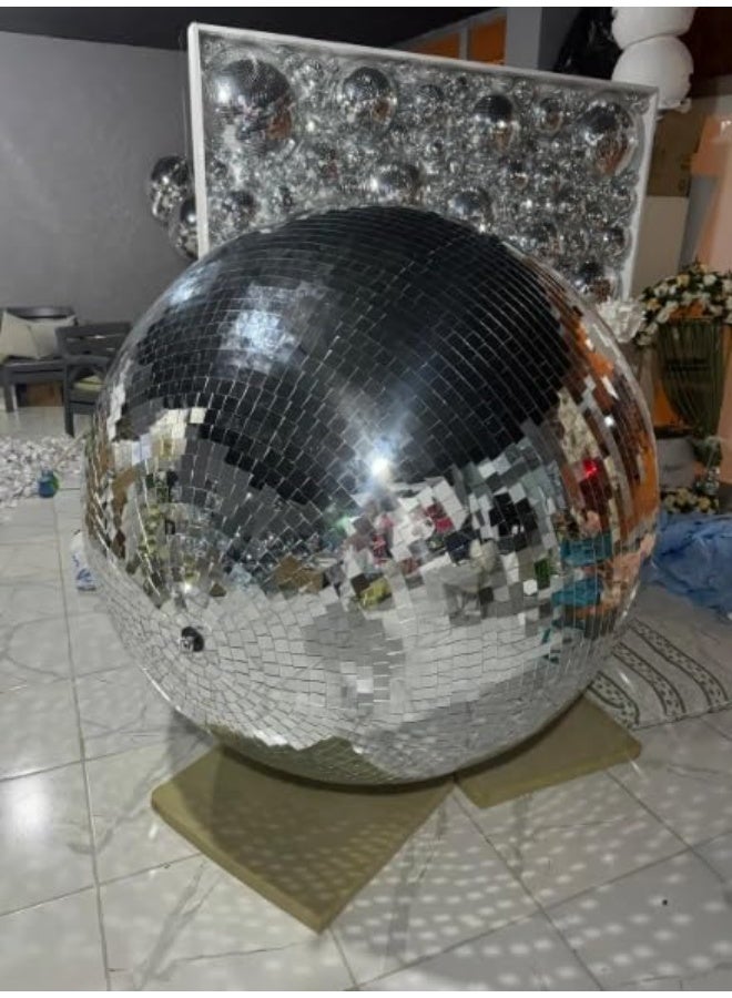 Mado Gallery Disco Ball, Mirror Ball, Ornament Ball 90 CM / 35.4 INCHES (1 Piece), Decoration for Hanging, Home Parties & DJ Dance Clubs Stage, Lighting & New Year celebrations - Image 4
