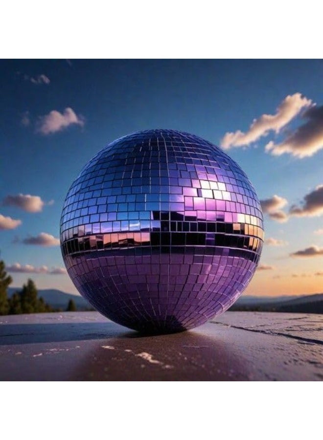 Mado Gallery Disco Ball, Mirror Ball, Ornament Ball 90 CM / 35.4 INCHES (1 Piece), Decoration for Hanging, Home Parties & DJ Dance Clubs Stage, Lighting & New Year celebrations - Image 1