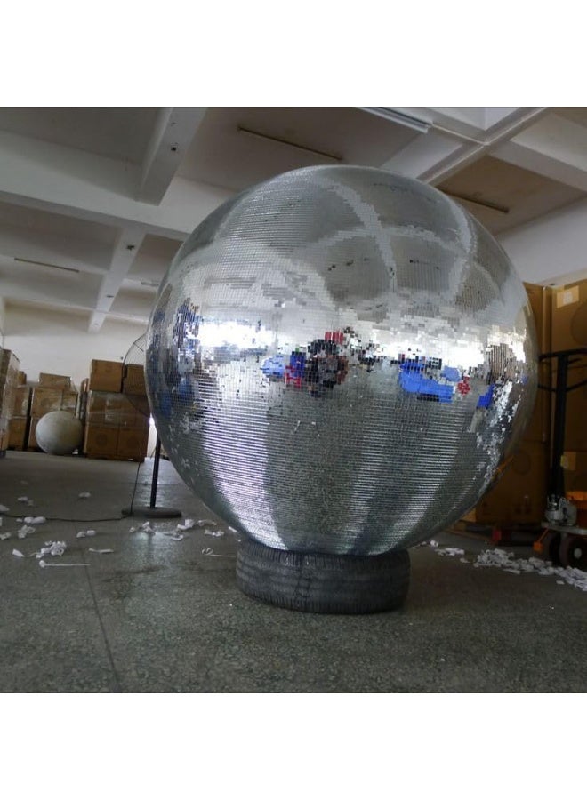 Mado Gallery Disco Ball, Mirror Ball, Ornament Ball 90 CM / 35.4 INCHES (1 Piece), Decoration for Hanging, Home Parties & DJ Dance Clubs Stage, Lighting & New Year celebrations - Image 3