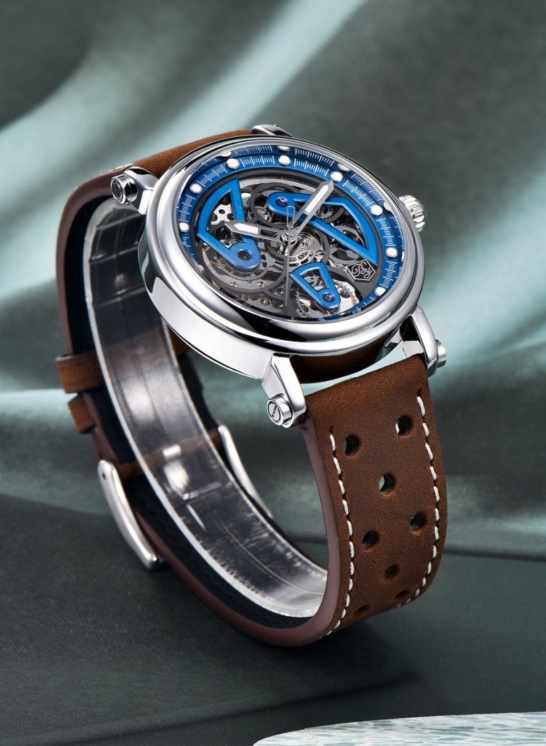 BENYAR Watches for Men Luxury Leather Luminous Water Resistant Automatic Mechanical Wristwatch - Image 5