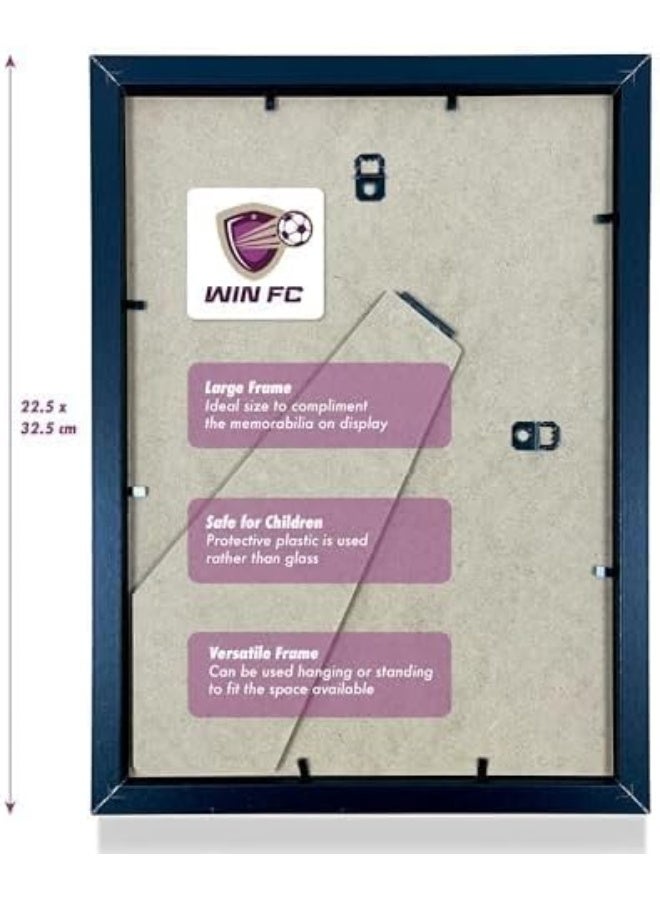 Win FC Vinicius Junior Signed A4 Framed Photo Display - Reproduced Digital Signature - Gift For Real Madrid - Image 3