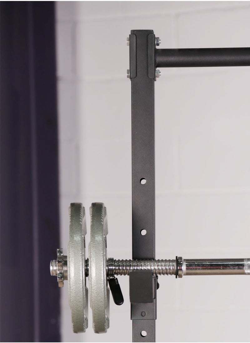 KANGAROO - KANGAROO package Rack Squat Kangroo straight bar with a length of 120 cm 4 Regular Bar Weight Plate 2.5KG, two Weight Plates 5kg 2 Clips Dumbbell , a sponge bar, and a kangaroo glove - Image 1