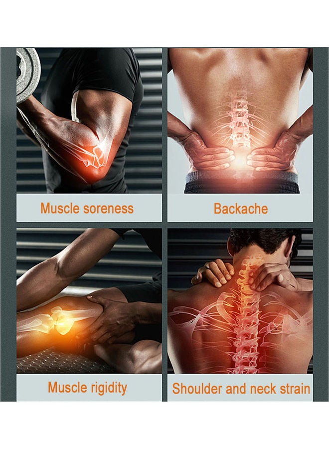 إسكدنيا مسدس تدليك العضلات الكهربائي الصغير فاسيا مزود بمنفذ USB وشاشة LCD لعلاج الألم من أجل استرخاء الجسم - Image 3