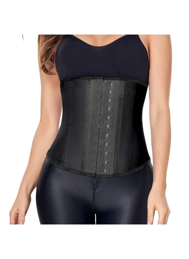 Ann Chery Corset Waist Trainer for Women's Weight Loss - Colombian Waist Cincher - 2 Hook Latex Body Shaper - Edition 2026, Black, 4XL - Image 3