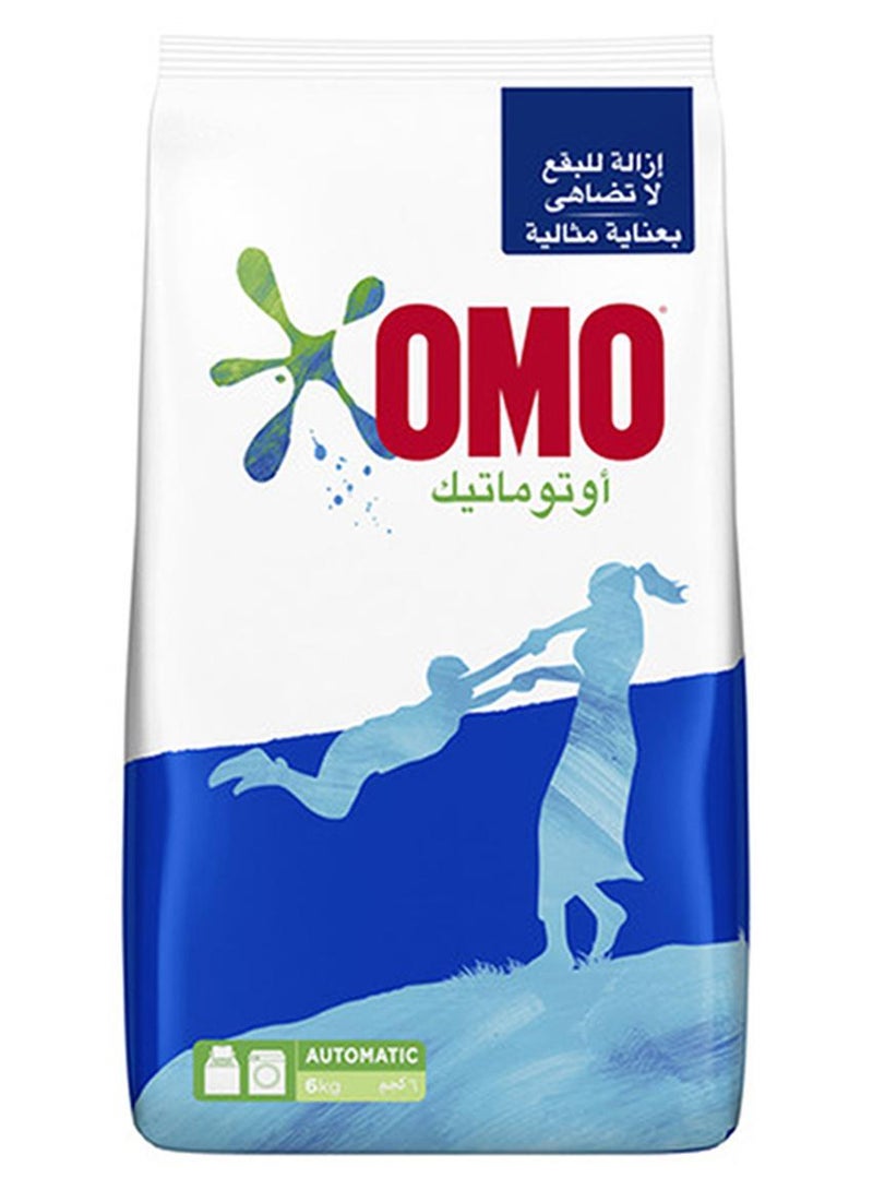 Omo Laundry Powder Detergent For Top Load Machine Automatic Unbeatable Stain Removal 6kg - Image 1