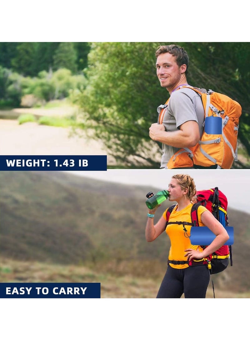 Joyelink Camping Sleeping Pad, Ultralight Camping Mat with Pillow Built-in Foot Pump Inflatable Sleeping Pads Compact for Camping Backpacking Hiking Traveling - Image 5
