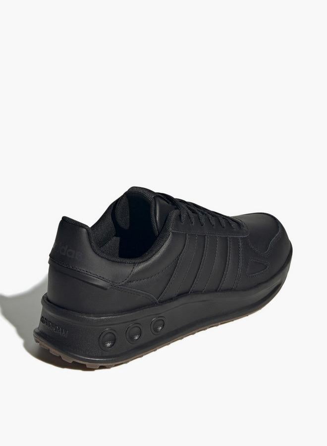 Adidas Men Run 84 Lace-Up Leather Ankle Sneakers - Image 3