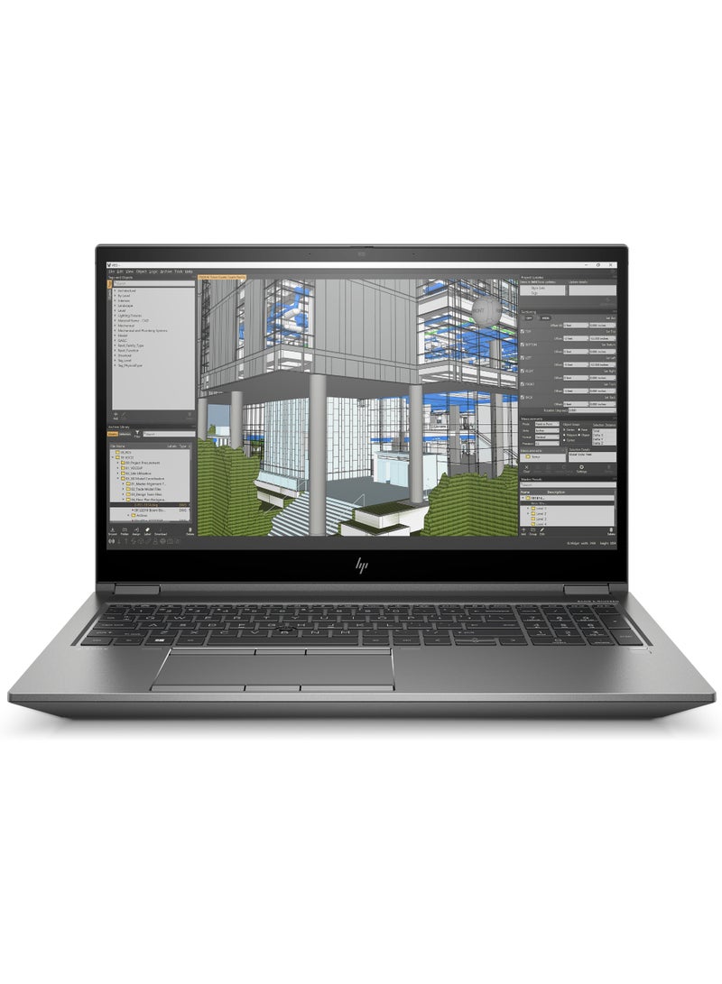 HP Renewed - Zbook Fury 15 G8 Laptop With 15.6-Inch Display, Intel Core i9-11950H Processor/11th Gen/16GB RAM/512GB SSD/4GB NVIDIA Quadro T1200 Graphics grey - Image 2