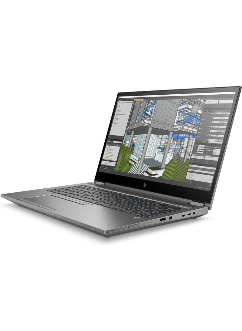 HP Renewed - Zbook Fury 15 G8 Laptop With 15.6-Inch Display, Intel Core i9-11950H Processor/11th Gen/16GB RAM/512GB SSD/4GB NVIDIA Quadro T1200 Graphics grey - Image 3
