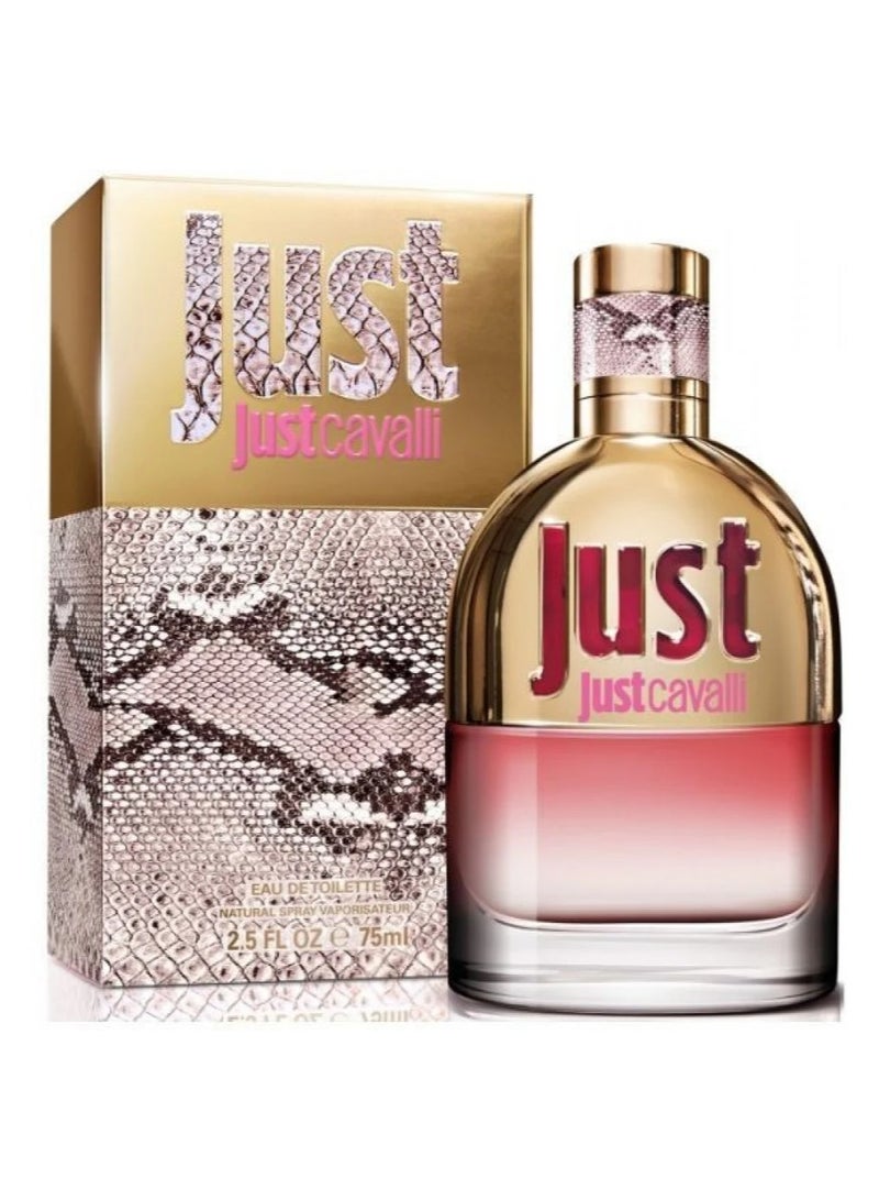 Roberto Fragata Roberto Cavalli Just Women's EDT 75ml - Image 2
