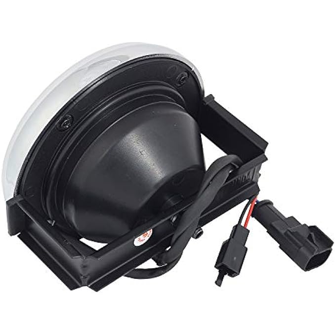 UNO Minda طقم مصباح ضباب Ff5002Bktdacc مع حافة Cr وزجاج Clr مع Drl لـ Bolero - Image 2