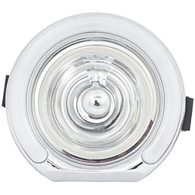 UNO Minda طقم مصباح ضباب Ff5002Bktdacc مع حافة Cr وزجاج Clr مع Drl لـ Bolero - Image 1