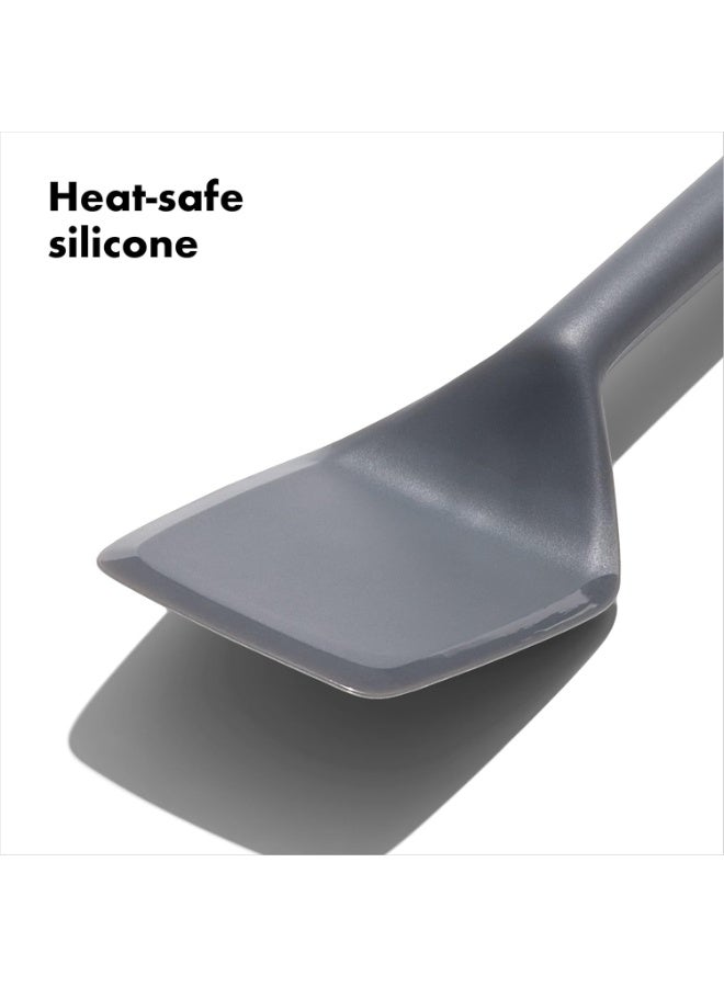 أو إكس أو جود جريبس ملعقة تقليب مرنة للاستخدام اليومي مصنوعة من السيليكون - Image 3