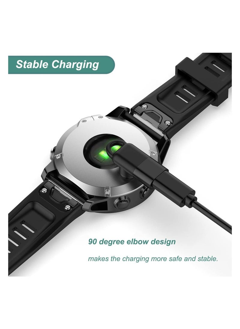 FIRST PRO - Garmin Watch Charger USB C Adapter, Charging Cable Converter for Garmin Fenix 7X 7S 7, Forerunner 45 55 245, Approach S10 S40 S42 S62, Vivoacitve 3 4, Instinct, Venu 2 2S (1) - Image 1