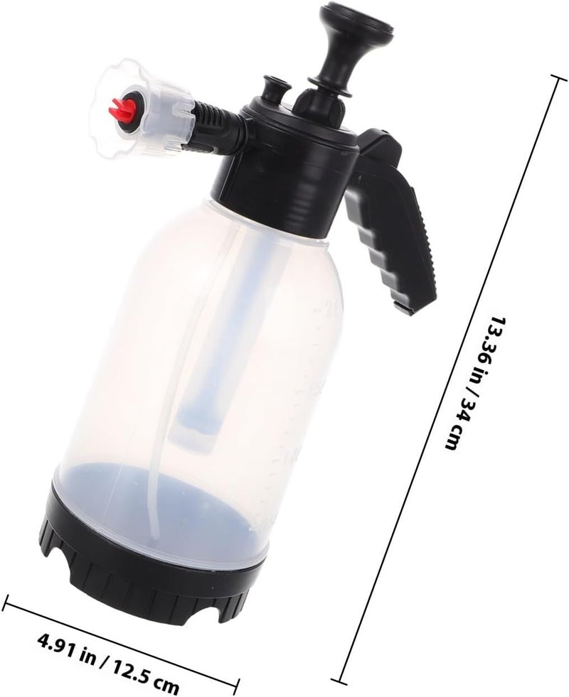 ABOOFAN Portable High Pressure Car Wash Sprayer Foam Gun with Adjustable Nozzle Manual Pump for Automotive Detailing and Cleaning - Image 2
