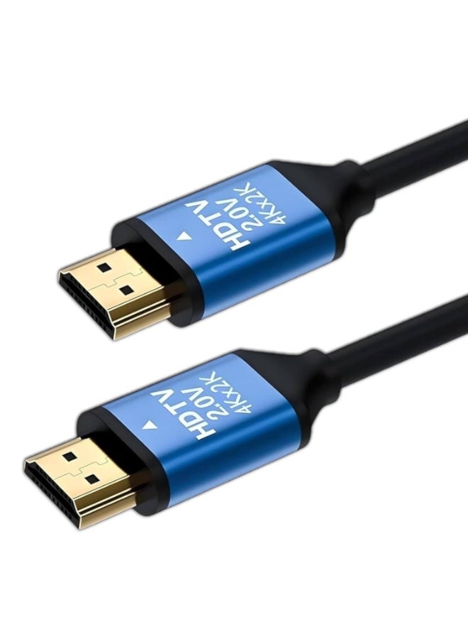 كابل HDMI 2.0 عالي السرعة – يدعم دقة 4K×2K (2160 بكسل) – مثالي للتلفزيونات وأجهزة الألعاب (1.5 متر) - Image 1