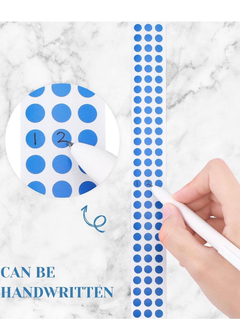 NIBEMINENT 8000 Piece Round Color Coded Label Roll, 1/4" Solid Sticker, Self Adhesive Sorting Marker Sealing Paper for Inventory Organizing, Document Sorting, 8 Colors - Image 4