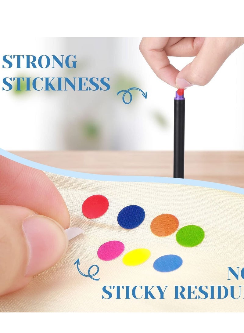 NIBEMINENT 8000 Piece Round Color Coded Label Roll, 1/4" Solid Sticker, Self Adhesive Sorting Marker Sealing Paper for Inventory Organizing, Document Sorting, 8 Colors - Image 5