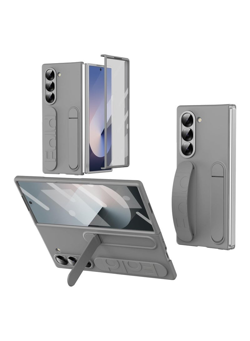 general Case for Samsung Galaxy Z Fold 7 with Wrist Strap Holder, Built-in Screen and Lens ProtectionShock Resistant Full Body Drop Protection - Image 1