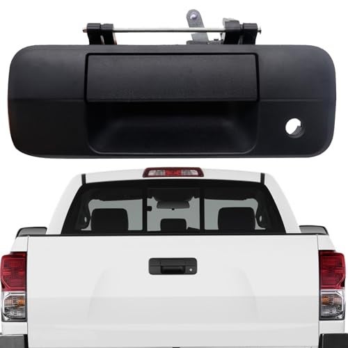 OEMASSIVE Tailgate Handle Liftgate Latch Handle Compatible with Toyota Tundra 2007-2013 Tailgate Lock 69090-0C040 Replaces# 690900C040,81213,TO1915113, Black - Image 5