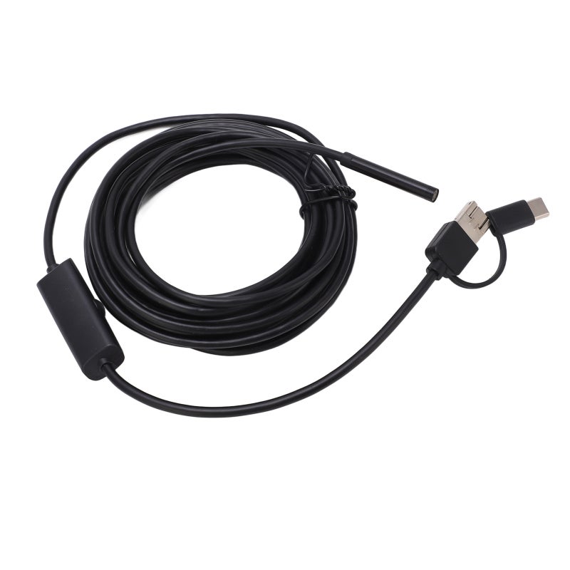 USB Endoscope: 5.5mm Waterproof IP67 Camera - 0.21in Diameter Narrow Space Inspection Tool with 70° Viewing Angle 640x480 Resolution for Engine Ventilation Pipe Hard-to-Reach Household Area Checks - Image 2