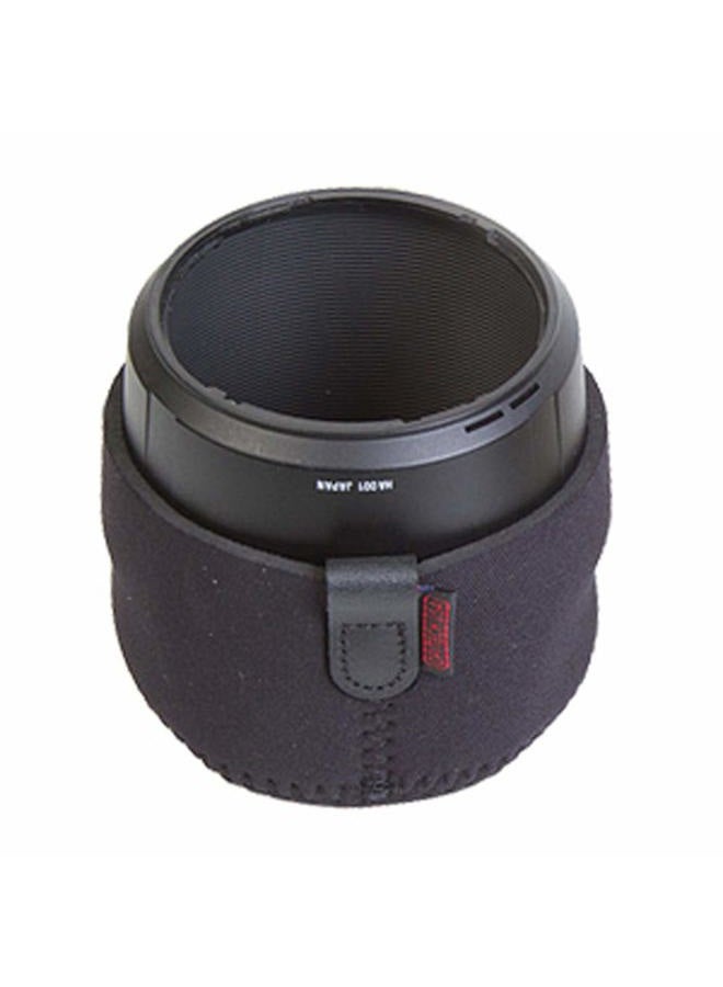 OP/Tech USA Hood Hat – Universal Lens Cap for DSLR & Digital Cameras | Neoprene Camera Lens Hood, Soft Cap for Camera Lens & Protection - Small (Black) - Made in USA - Image 4