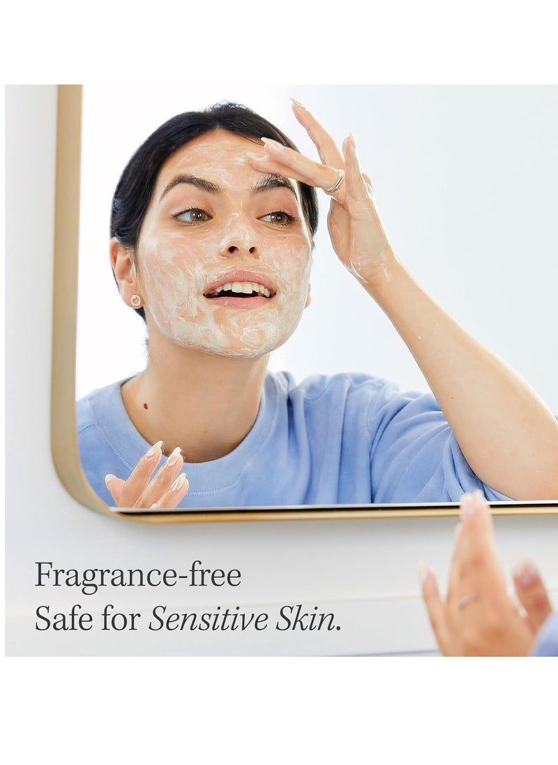 First Aid Beauty First Aid Beauty - Pure Skin Face Cleanser, Effectively Removes Makeup, Dirt, and Impurities, Gentle Cleanser Leaves Skin Soft & Supple, Safe for Sensitive Skin, Fragrance Free, 11 oz  - Image 2