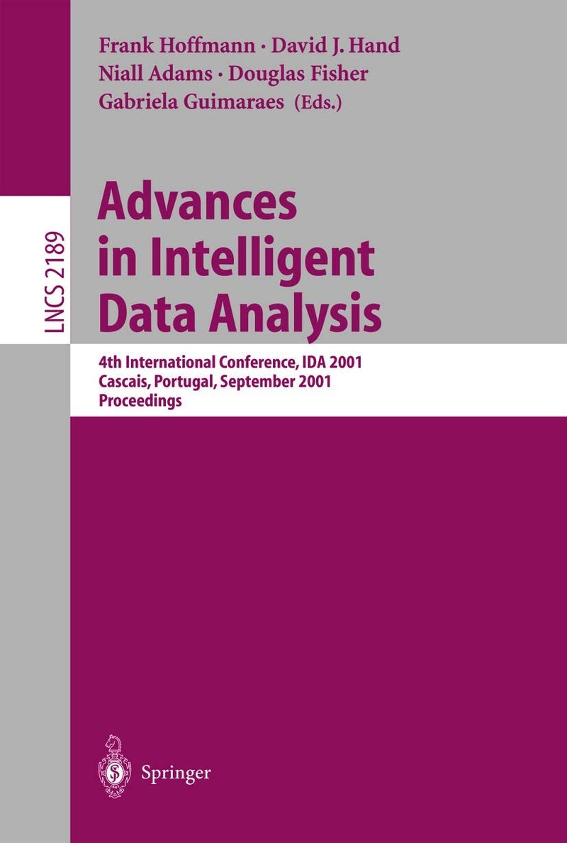 Advances in Intelligent Data Analysis: 4th International Conference, IDA 2001, Cascais, Portugal, September 13-15, 2001. Proceedings 