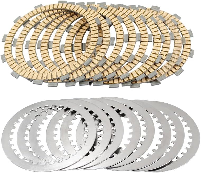 QASULER Motorcycle Clutch Friction Disc Plate Kit - Image 4