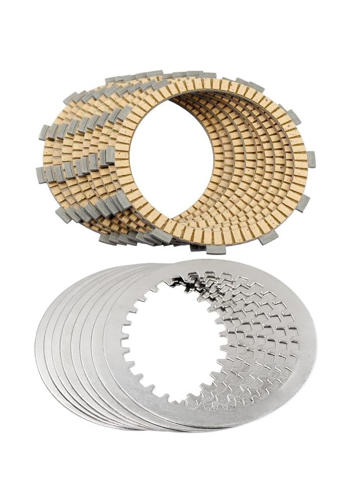QASULER Motorcycle Clutch Friction Disc Plate Kit - Image 3