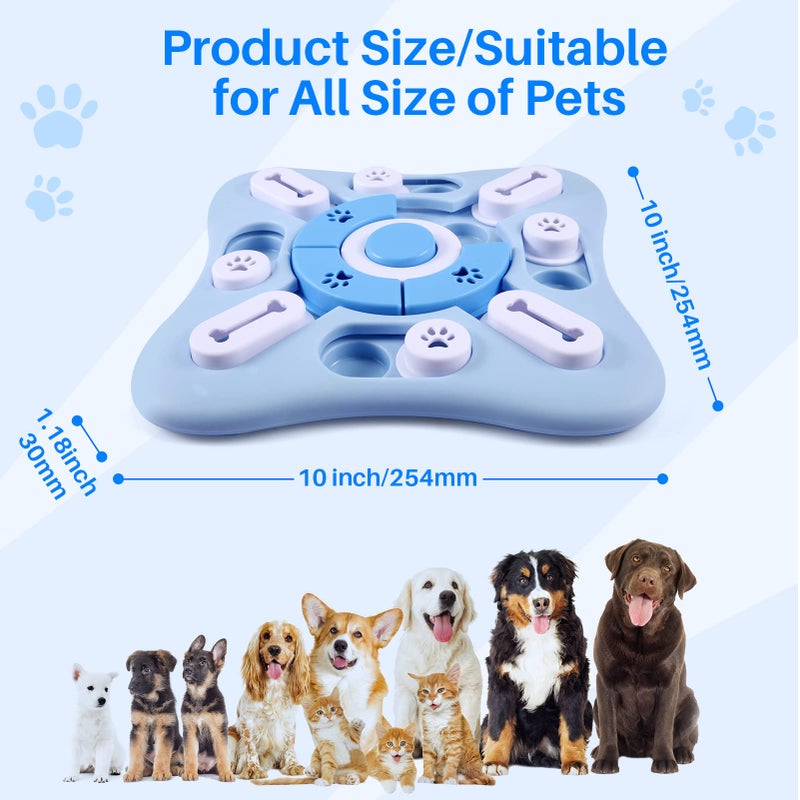 AVOAR Interactive Dog Puzzle Toys for Large Medium Small Smart Dogs, Squeaky Dog Enrichment Toys Mentally Stimulation Toys for Training, Dog Treat Chew Toy Gifts for Puppy&Cats - Image 4
